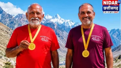 कोंडागांव के 58 और 70 वर्षीय धावक लद्दाख मैराथन में दौड़ेंगे