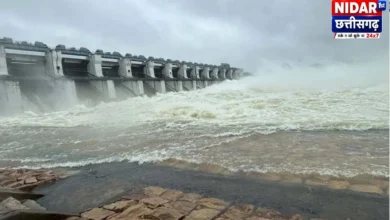 गंगरेल बांध 100% भरा, 14 गेट खोलकर छोड़ा 2 लाख 6 हजार क्यूसेक पानी, हाई अलर्ट जारी