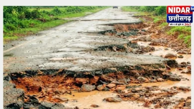छत्तीसगढ़ में मानसून का कहर: 214 सड़कें क्षतिग्रस्त, 10 हजार किमी नेटवर्क प्रभावित