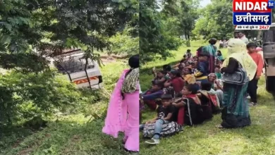 पंडरिया-कुकदूर मार्ग पर अनियंत्रित हुई बस, टला बड़ा हादसा