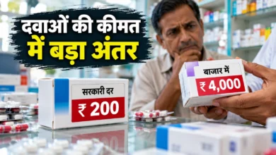 दवाओं की एमआरपी पर सवाल: सरकारी दर 200, बाजार में 4,000 रुपए तक