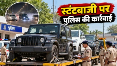 जबलपुर में स्टंटबाजी का वीडियो वायरल, थार समेत 3 कारें जब्त, 5 पर केस