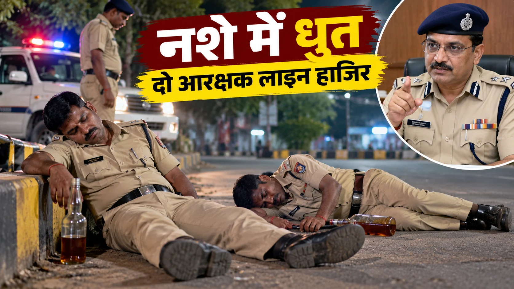 अंबिकापुर में नशे की हालत में मिले दुर्ग के दो आरक्षक, लाइन हाजिर
