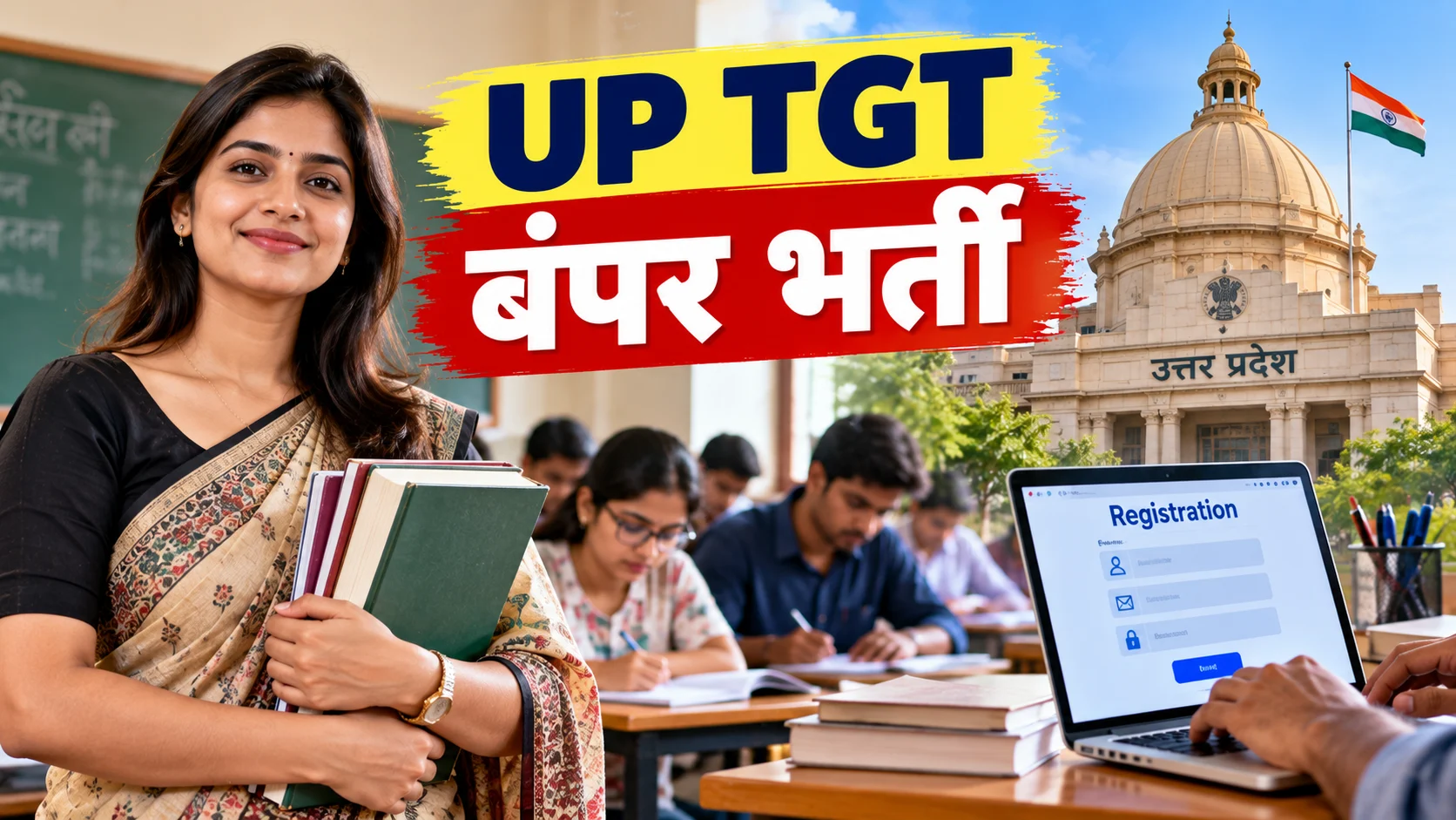 UP TGT भर्ती 2026: 17,735 पदों पर आवेदन शुरू, 23 नवंबर आखिरी तारीख
