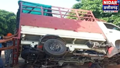 धमतरी में श्रद्धालुओं से भरी पिकअप पलटी, करीब 25 लोग घायल