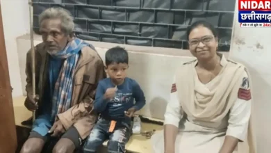 बतौली के साप्ताहिक बाजार में पिता से बिछड़ा 5 साल का रुद्र, पुलिस ने सुरक्षित मिलाया परिवार से