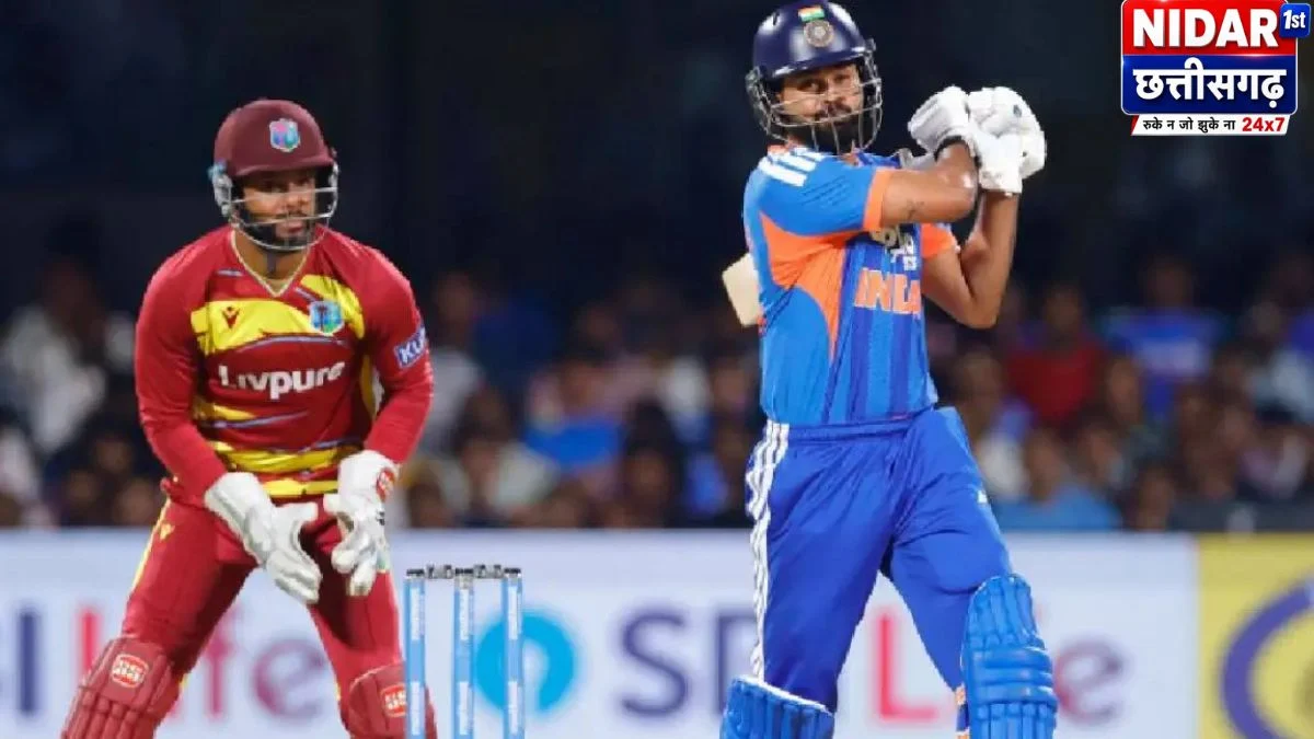 भारत ने टी20 में बनाई सबसे तेज टीम फिफ्टी, बारिश से सीरीज 2-2 रही