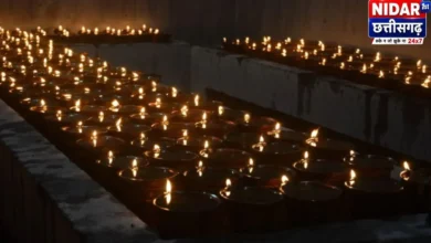 रायपुर के महामाया मंदिर में 11 हजार ज्योति कलश, 150 सेवक संभाल रहे दीप
